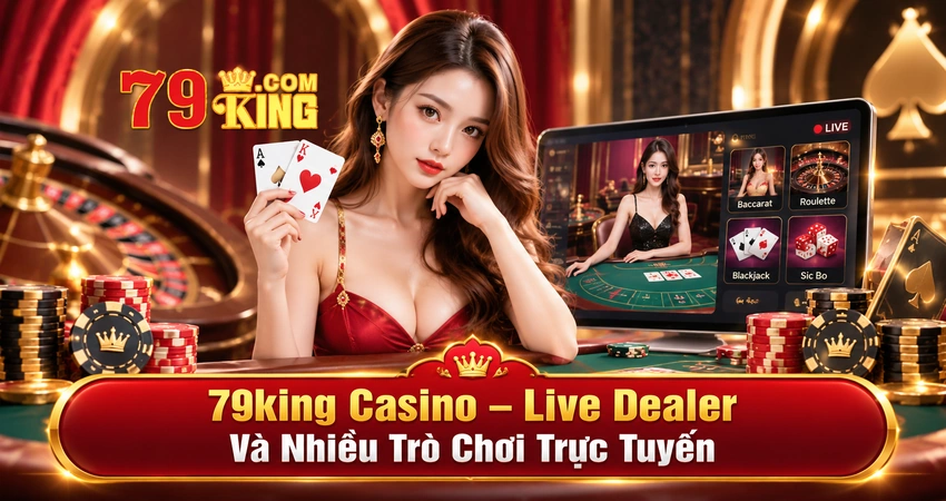 79king Casino – Live Dealer Và Nhiều Trò Chơi Trực Tuyến