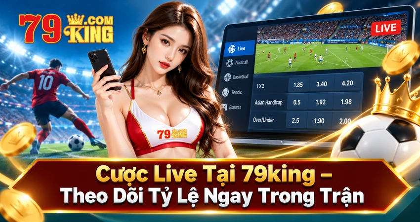 Cược Live Tại 79king – Theo Dõi Tỷ Lệ Ngay Trong Trận