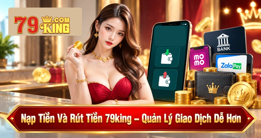 Nạp Tiền Và Rút Tiền 79king – Quản Lý Giao Dịch Dễ Hơn